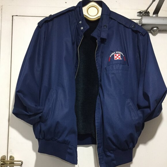 VINTAGE UNIIOY COMPANY SHERPA LINED BOMBER JACKETS SIZE XXL - Picture 4 of 14